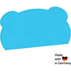 KOKOLIO Placemat Little Silicone Panda, In Groen -Lief En Klein kokolio placemat little silicone panda in groen a317330 3