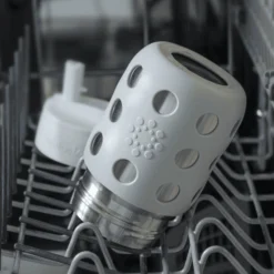 Life Factory Babyfles Met Brede Hals 235 Ml Met Siliconenspeen, Koel Grijs -Lief En Klein life factory babyfles met brede hals 235 ml met siliconenspeen koel grijs a345458 3