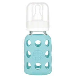 LIFEFACTORY Glazen Babyfles Mint 120ml