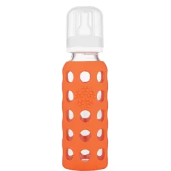 LIFEFACTORY Glazen Babyfles Papaya 250 Ml