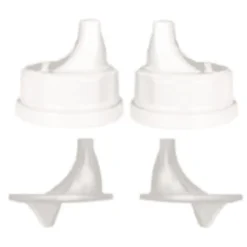 LIFEFACTORY Sippy Caps 2 Stuks White -Lief En Klein lifefactory sippy caps 2 stuks white a265430 4