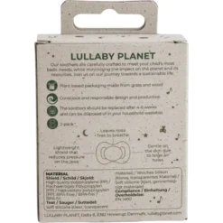 Lullaby Planet Latex Fopspeen Rond 2 Pakjes Maat 1 Ijsblauw & Misty Grijs -Lief En Klein lullaby planet latex fopspeen rond 2 pakjes maat 1 ijsblauw amp misty grijs a353807 4