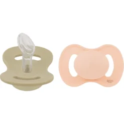 Lullaby Planet Siliconen Fopspeen 2 Pack Dental Maat 1 Lake Green & Alabaster