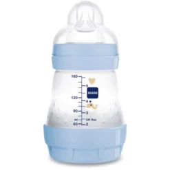 MAM Babyfles Easy Start Anti-Colic 160 Ml, 0+ Maanden, Walvis