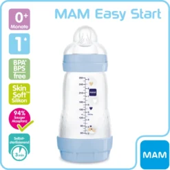 MAM Babyfles Easy Start Anti-Colic 260 Ml, 0+ Maanden, Walvis -Lief En Klein mam babyfles easy start anti colic 260 ml 0 maanden walvis a383054 2