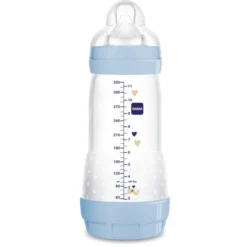 MAM Babyfles Easy Start Anti-Colic 320 Ml, 4+ Maanden, Walvis/Robbe
