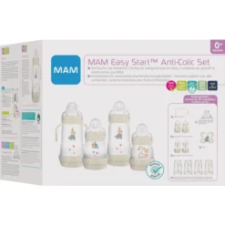 MAM Easy Start Anti-Koliek Flessenset, Olifant -Lief En Klein mam easy start anti koliek flessenset olifant a383063 3