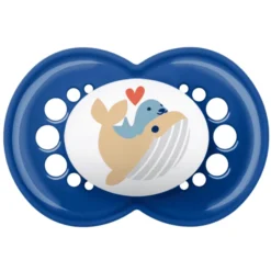 MAM Fopspeen Original Silicone, 6-16 Maanden, 2 Stuks, Vos/walvis -Lief En Klein mam fopspeen original silicone 6 16 maanden 2 stuks vos walvis a382464 3