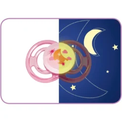 MAM Fopspeen Perfect Night Silicone Vanaf 16 Maanden, Wasbeer/ree 4 Stuks Groen/beige -Lief En Klein mam fopspeen perfect night silicone vanaf 16 maanden wasbeer ree 4 stuks groen beige a327048 2