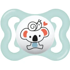 MAM Fopspeen Supreme Silicone, 0-6 Maanden, 2st, Elefant/Koala -Lief En Klein mam fopspeen supreme silicone 0 6 maanden 2st elefant koala a382626 3