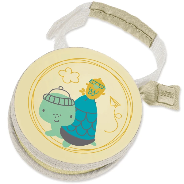 MAM Fopspeenzakje In Geel, Motief: S Child Pad 1 MAM Fopspeenzakje In Geel, Motief: S Child Pad