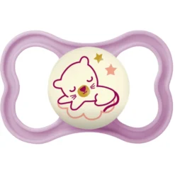 MAM Nachtfopspeen Air Night Silicone, 6-16 Maanden, 2 Stuks, Tiger /stars -Lief En Klein mam nachtfopspeen air night silicone 6 16 maanden 2 stuks tiger stars a382594 4