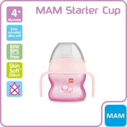 MAM Startbeker, 150 Ml, Uil -Lief En Klein mam startbeker 150 ml uil a383130 4