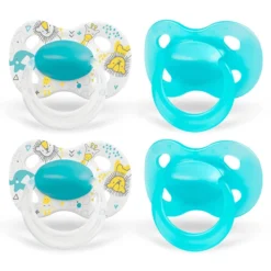 Medela Baby Original 6-18 Maanden DUO Sig Nature 4 Stuks In Turkoois