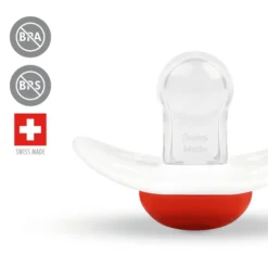 Medela Baby Original 6-18 Maanden DUO Sig Nature 4 Stuks In Wit, Rood -Lief En Klein medela baby original 6 18 maanden duo sig nature 4 stuks in wit rood a310945 4