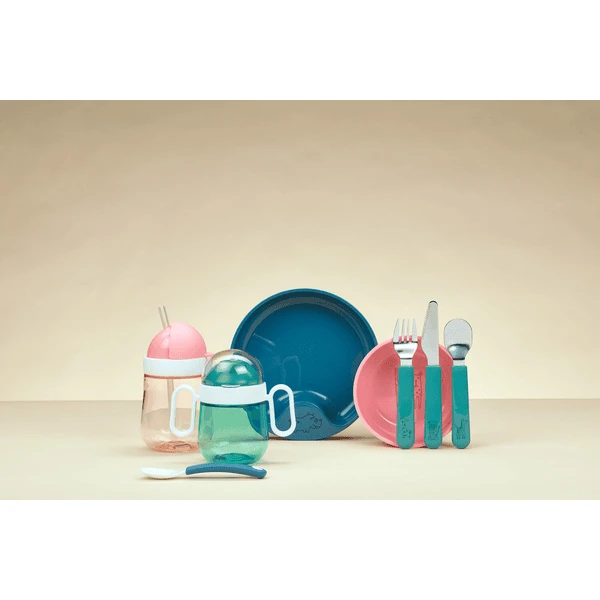 MEPAL Baby Servies Set Mio 3-delig - Diep Blauw 5 MEPAL Baby Servies Set Mio 3-delig - Diep Blauw - Afbeelding 5