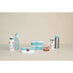 MEPAL Drinkfles Pop-up Campus 400 Ml - Animal Friends -Lief En Klein mepal drinkfles pop up campus 400 ml animal friends a319157 3