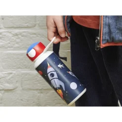 MEPAL Drinkfles Pop-up Campus 400 Ml - Space -Lief En Klein mepal drinkfles pop up campus 400 ml space a319172 2