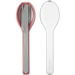 MEPAL Ellipse 3-delige Bestekset - Nordic Roze -Lief En Klein mepal ellipse 3 delige bestekset nordic roze a318856 2