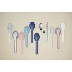 MEPAL Ellipse 3-delige Bestekset - Nordic Roze -Lief En Klein mepal ellipse 3 delige bestekset nordic roze a318856 3