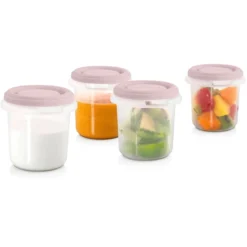 Miniland Container Set 4 Blush -Lief En Klein miniland container set 4 blush a362331 2