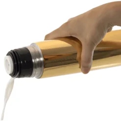 Miniland Deluxe Thermosfles Met Isoleertas Gold 500ml -Lief En Klein miniland deluxe thermosfles met isoleertas gold 500ml a265711 3