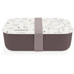 Miniland Lunchdoos Naturlunch Chick -Lief En Klein miniland lunchdoos naturlunch chick a362300 4