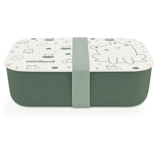 Miniland Lunchdoos Naturlunch Kikker 1 Miniland Lunchdoos Naturlunch Kikker