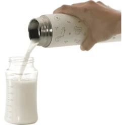 Miniland Natuurlijke Thermo Thermo S-fles Beige /groen 450 Ml -Lief En Klein miniland natuurlijke thermo thermo s fles beige groen 450 ml a265716 2