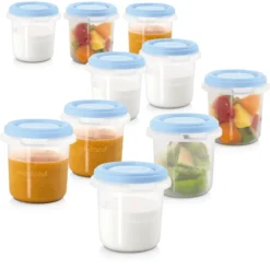 Miniland Opbergdoos Set 10 Hermisized Azuurblauw -Lief En Klein miniland opbergdoos set 10 hermisized azuurblauw a344297 4