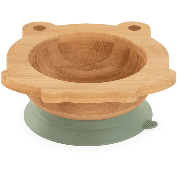 Miniland Servies Set Van Kom En Houten Lepel Houten Kom Kikker 3 Miniland Servies Set Van Kom En Houten Lepel Houten Kom Kikker - Afbeelding 3