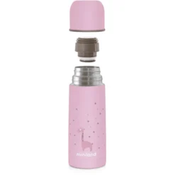 Miniland Silky Food Thermo Container Pink 350ml -Lief En Klein miniland silky food thermo container pink 350ml a257393 4