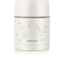 Miniland Thermobox Natuurlijke Voeding Thermosfles Groen 600 Ml