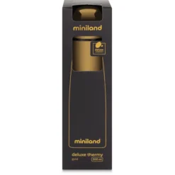 Miniland Thermos Thermy Deluxe Goud Met Chroom Effect 500 Ml -Lief En Klein miniland thermos thermy deluxe goud met chroom effect 500 ml a317780 3