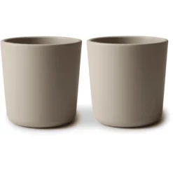 Mushie Cup 200 Ml 2 Stuks, Vanille 9 Mushie Cup 200 Ml 2 Stuks, Vanille -Lief En Klein mushie cup 200 ml 2 stuks vanille a399194 4