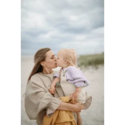 Mushie Dummy Ketting Halo, Blush -Lief En Klein mushie dummy ketting halo blush a399523 2