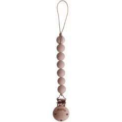 Mushie Dummy Ketting Halo, Blush -Lief En Klein mushie dummy ketting halo blush a399523 3