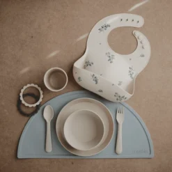 Mushie Kom 2 Stuks, Vanille -Lief En Klein mushie kom 2 stuks vanille a399223 3