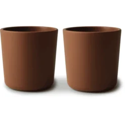 Mushie Mok 200 Ml 2 Stuks, Karamel