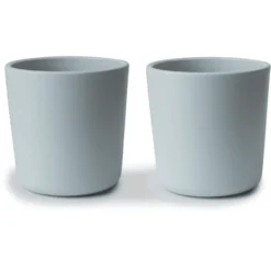 Mushie Mok 200 Ml 2 Stuks, Powder Blauw -Lief En Klein mushie mok 200 ml 2 stuks powder blauw a399205 4