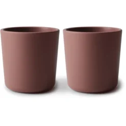 Mushie Mok 200 Ml 2 Stuks, Woodchuck -Lief En Klein mushie mok 200 ml 2 stuks woodchuck a399198 4