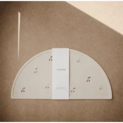 Mushie Placemat Silicone, Kersen -Lief En Klein mushie placemat silicone kersen a399010 2