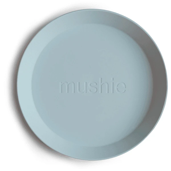 Mushie Schaal 2 Stuks, Powder Blauw 3 Mushie Schaal 2 Stuks, Powder Blauw - Afbeelding 3