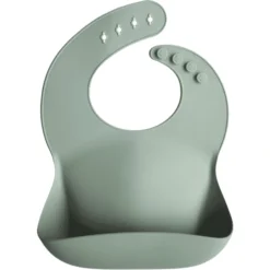 Mushie Silicone Slabbetje Cambridge Blauw