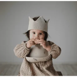 Mushie Siliconen Slabbetje Lila Flower -Lief En Klein mushie siliconen slabbetje lila flower a399443 4