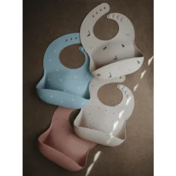 Mushie Siliconen Slabbetje White Madeliefje -Lief En Klein mushie siliconen slabbetje white madeliefje a399456 3