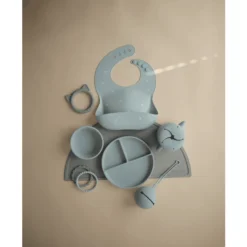 Mushie Siliconen Slabbetje White Madeliefje -Lief En Klein mushie siliconen slabbetje white madeliefje a399456 4