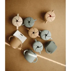 Mushie Snackbeker Cambridge Blauw -Lief En Klein mushie snackbeker cambridge blauw a399426 4