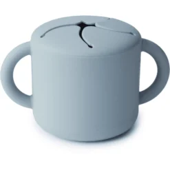 Mushie Snackbeker, Powder Blauw