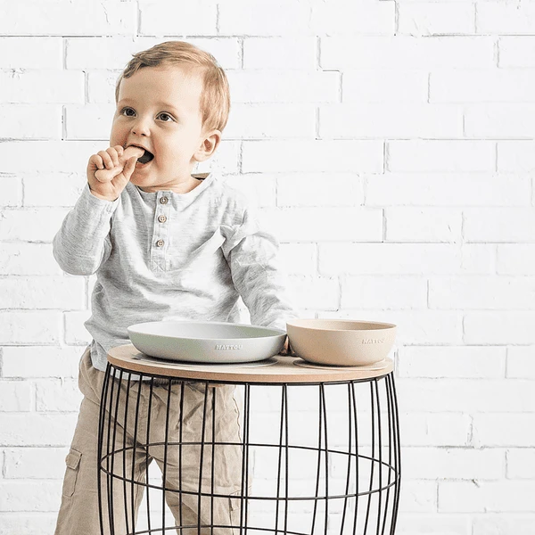 Nattou Eetset 3 Stuks Sand /Groen 2 Nattou Eetset 3 Stuks Sand /Groen - Afbeelding 2